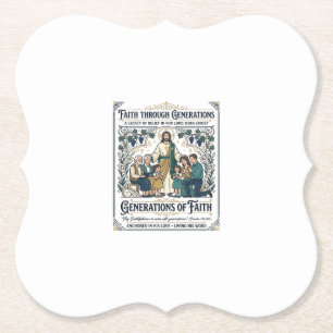 Jesus Genealogie Familienstammbaum Shirt Glaube Ba Untersetzer