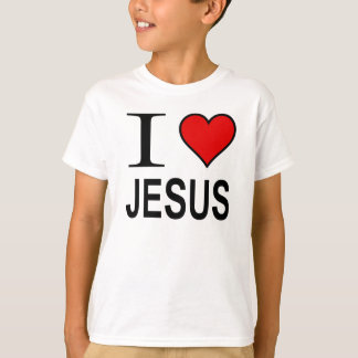 Jesus-Geschenke I Liebe Jesus-Logo auf dem Hemd T-Shirt