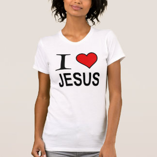 Jesus Geschenke I Liebe Jesus Logo auf Shirt