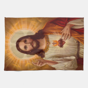 Jesus-Geschirrtücher Geschirrtuch