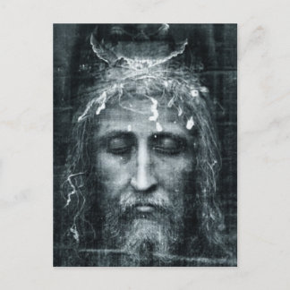 Jesus Gesicht Postkarte