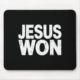 Jesus gewann christlichen Glauben religiös Mousepad