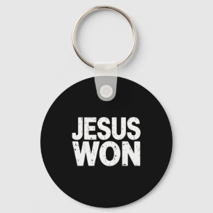 Jesus gewann christlichen Glauben religiös Schlüsselanhänger