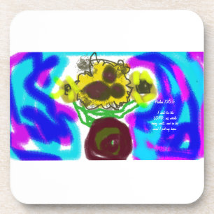 Jesus gewartet getränkeuntersetzer