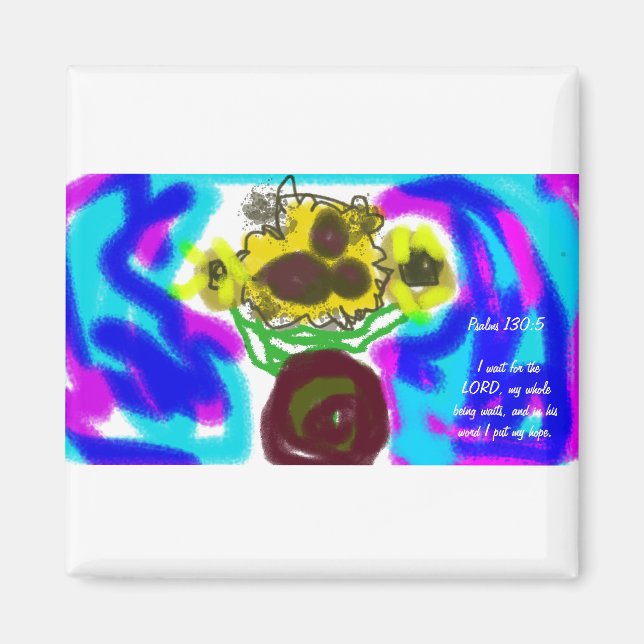 Jesus gewartet magnet (Vorne)