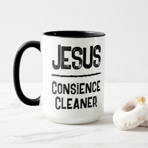 Jesus Gewissensreiniger Christliches Glaubensbeken Tasse