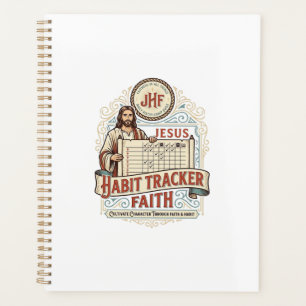 Jesus Gewohnheits-Tracker Glaube Jesus Gewohnheits Planer