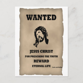 Jesus Gewollt Poster Postkarte
