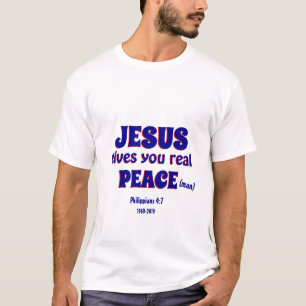 JESUS GIBT IHNEN ECHTEN FRIEDEN (MAN) 50 JAHRE T-Shirt