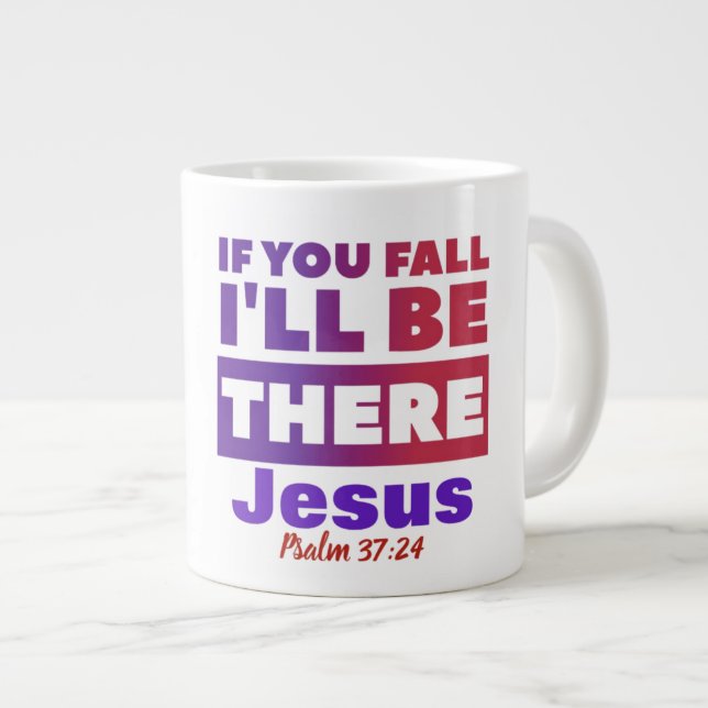 Jesus Gift Jumbo Tasse (Vorderseite Rechts)