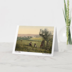 Jesus ging hier: Kana, Galiläa Karte