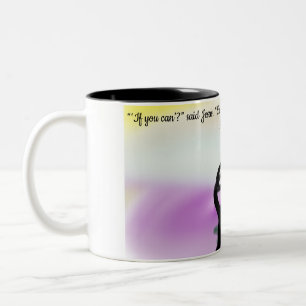 Jesus Glaube Zweifarbige Tasse