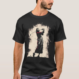 Jesus Golfer Funny Christlich Religious Golf Sport T-Shirt