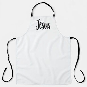 Jesus Gospel Grafik Ästhetische Christliche Zitate Schürze