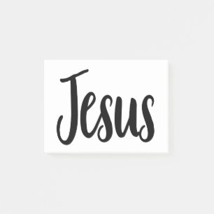 Jesus Gospel Graphics Ästhetische Christliche Zit Post-it Klebezettel