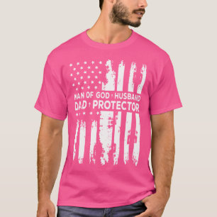Jesus Gott Religious Man of God Husband Vater schü T-Shirt