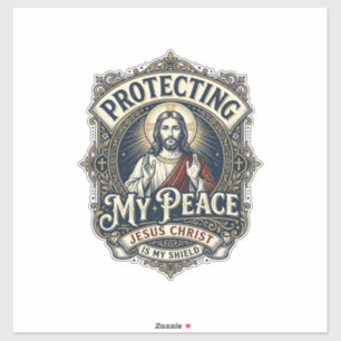 Jesus Grenzen Selbstachtung Shirt Glaube Basiertes Aufkleber