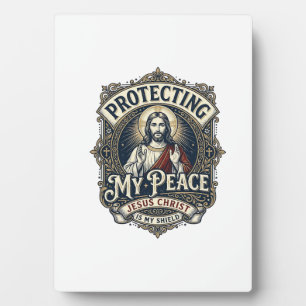 Jesus Grenzen Selbstachtung Shirt Glaube Basiertes Fotoplatte