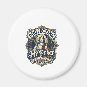 Jesus Grenzen Selbstachtung Shirt Glaube Basiertes Magnet