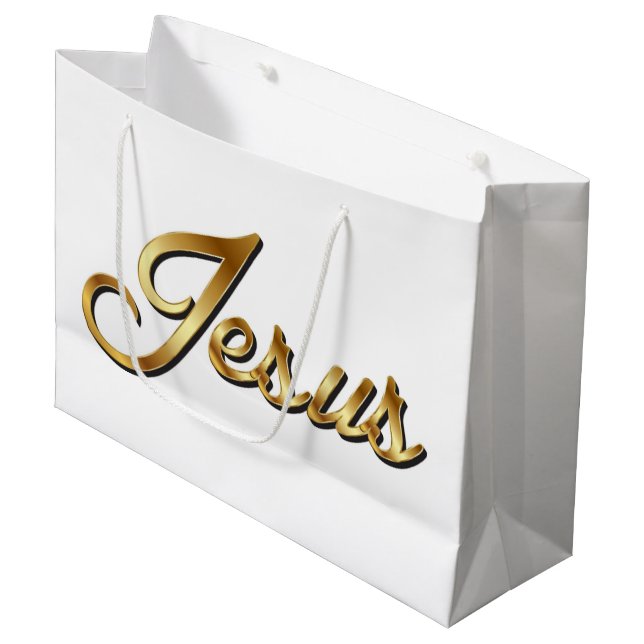 JESUS GROßE GESCHENKTÜTE (Vorderseite Schrägansicht)