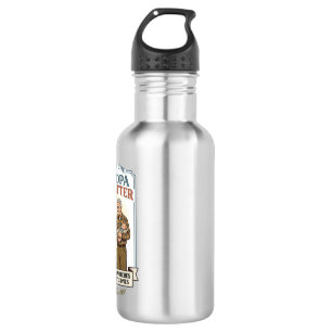 Jesus Großeltern Babysitting Humor T-Shirt Glaube  Edelstahlflasche