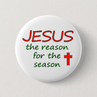 JESUS-Grund für Jahreszeit Button