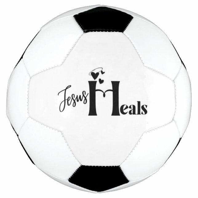 Jésus guérit le ballon de football (Devant)