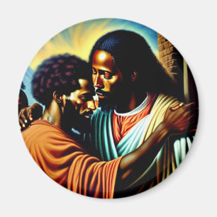 Jésus guérit un aimant aveugle