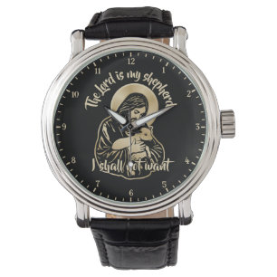 Jesus guter Hirte Armbanduhr