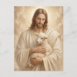 Jesus Guter Hirte Trauer Gebets Postkarte