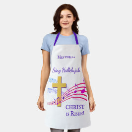 Jesus HALLELUJAH CHRIST IST RISEN Oaster Schürze