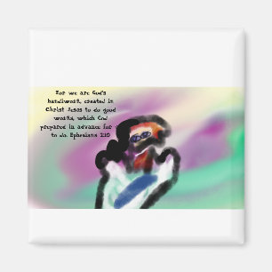 Jesus Handwerk Magnet