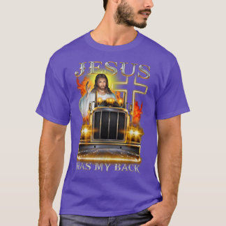 Jesus-has-my-back-LKW Lover T-Shirt