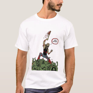 Jesus hasst Zombies "amen " T-Shirt