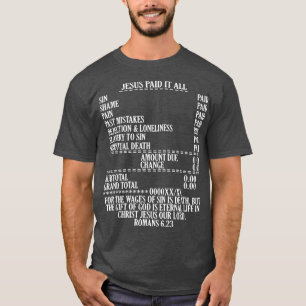 Jesus hat alles auf dem Kreuz Christlichen Jesus f T-Shirt