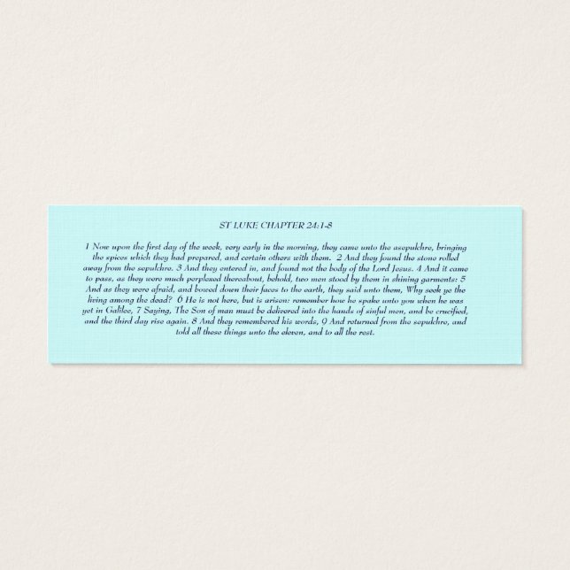 Jesus hat aufgewachsen - Buch Mark-Quick-Schriften (Rückseite)
