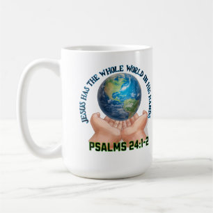 Jesus hat die ganze Welt in seinen Händen-Christli Kaffeetasse