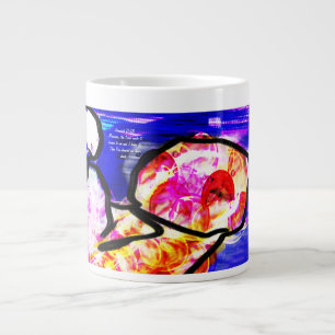 Jesus hat Freude Jumbo-Tasse