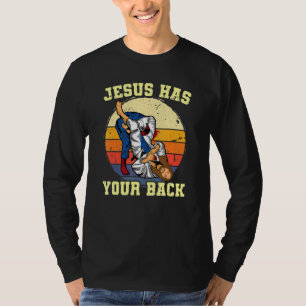 Jesus hat Ihren Rücken Bjj brasilianischen Jiu Jit T-Shirt