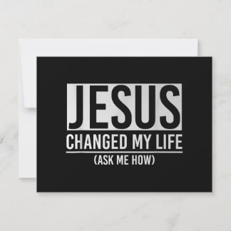 Jesus hat mein Leben verändert und mir Gefragt, wi