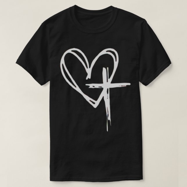Jesus hat meinen langen Rücken T-Shirt (Design vorne)