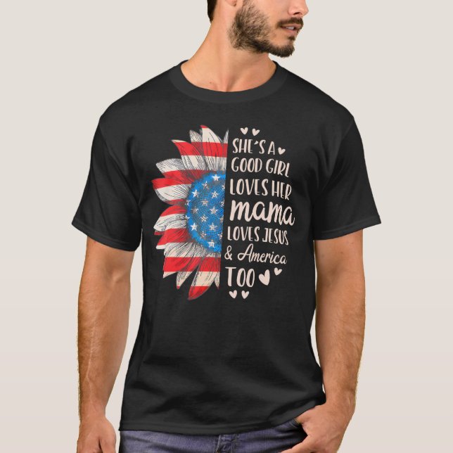 Jesus hat meinen Rücken Christlichen Jesus religiö T-Shirt (Vorderseite)