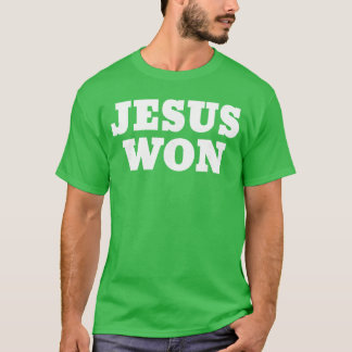 Jesus hat retro Geschenk gewonnen T-Shirt