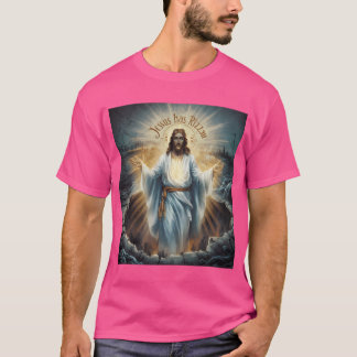 Jesus hat Rizzen .Christliche Malerei T-Shirt