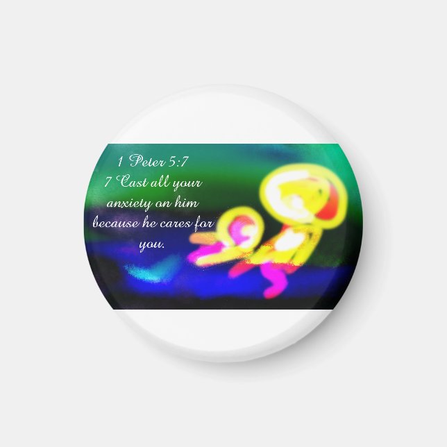 Jesus hat Sorge  Magnet (Vorne)