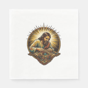 Jesus hat winzige SD-Karte fallen gelassen, verlor Serviette