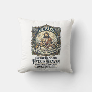 Jesus Haustier Gedenk Erinnerungs-Shirt Christlich Kissen