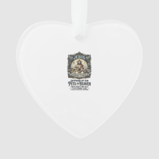 Jesus Haustier Gedenk Erinnerungs-Shirt Christlich Ornament