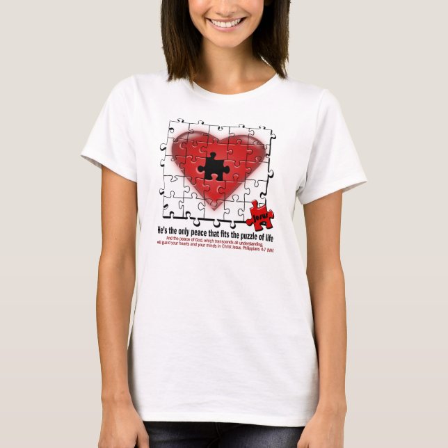 Jesus heart Shirt (Vorderseite)