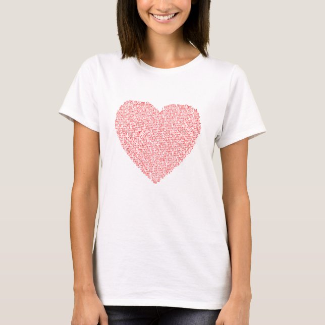 Jesus Heart T - Shirt - Inspiration Kleidung (Vorderseite)